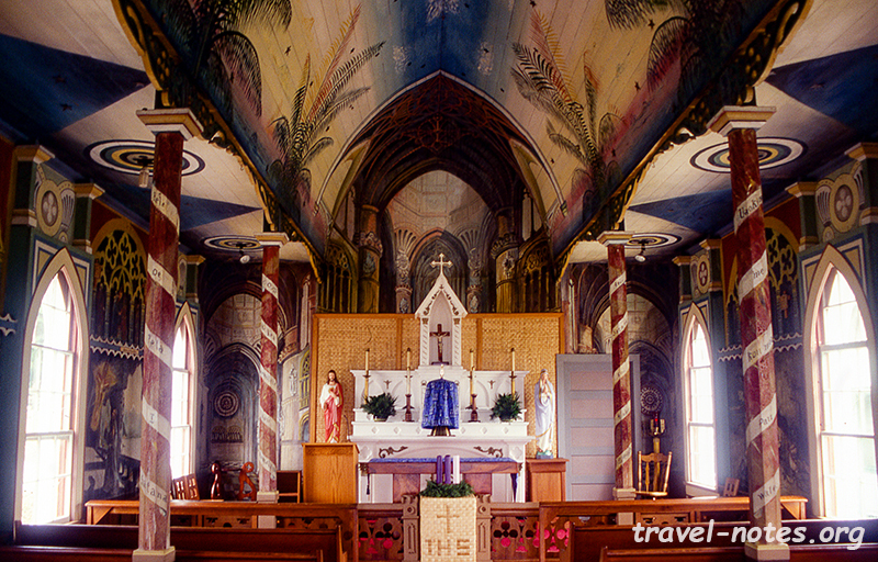 St. Benedict's Painted Church