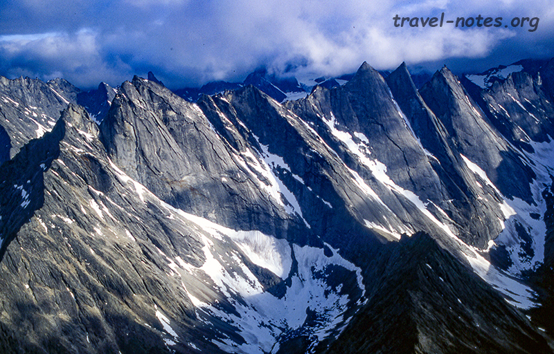 The three sisters, Arrigetch peaks