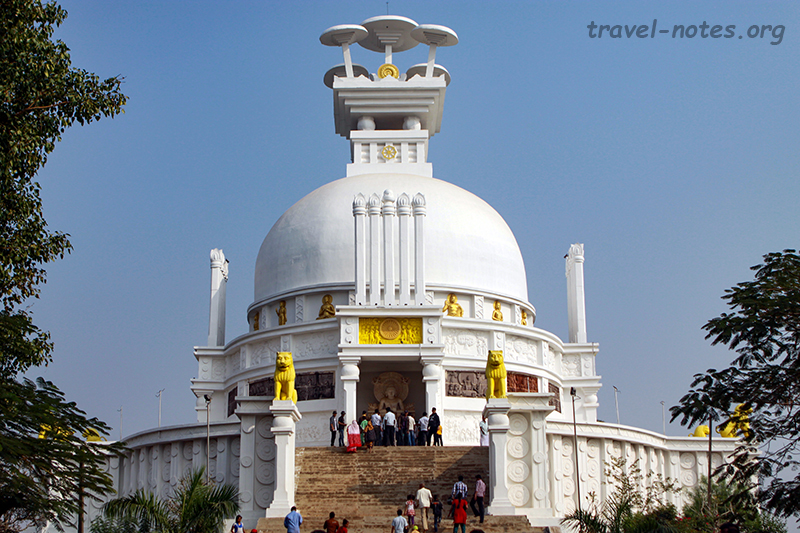 Shanti Stupa, Dhauli