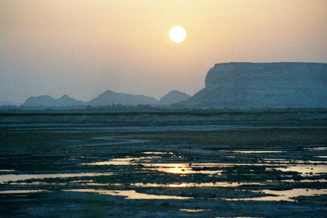 Sunset in the Fatnis island