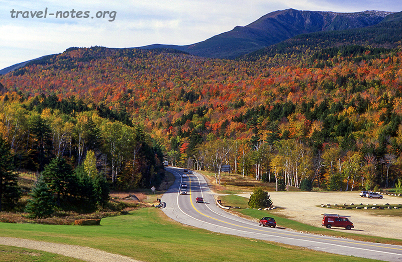 Rte 16 at Glen House, New Hampshire