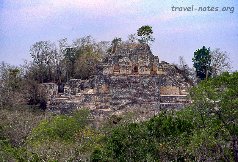 Main pyramid, Calakmul